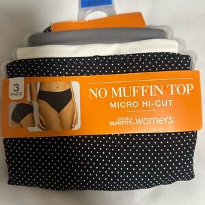 Womens underwear multicolor size XXL. NWT  pack of 3